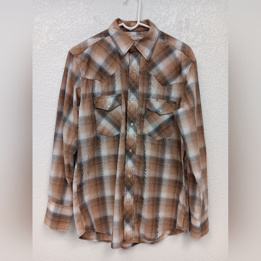 MENS WRANGLER LONG SLEEVE SHIRT
